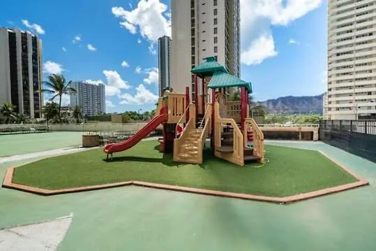 Block To Beach! Waikiki Banyan 21St Floor Deluxe Ocean View Honolulu 0*,  United States